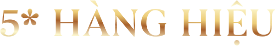 5 sao hàng hiệu