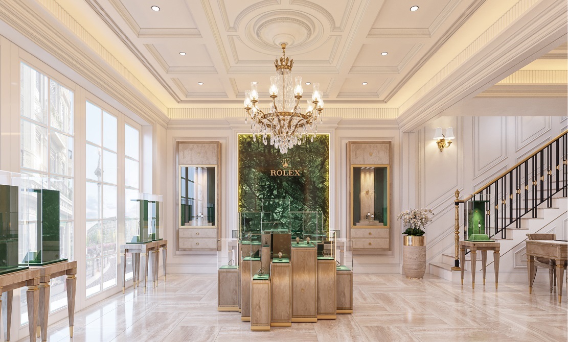 nội thất elegant shophouse noble palace tây thăng long
