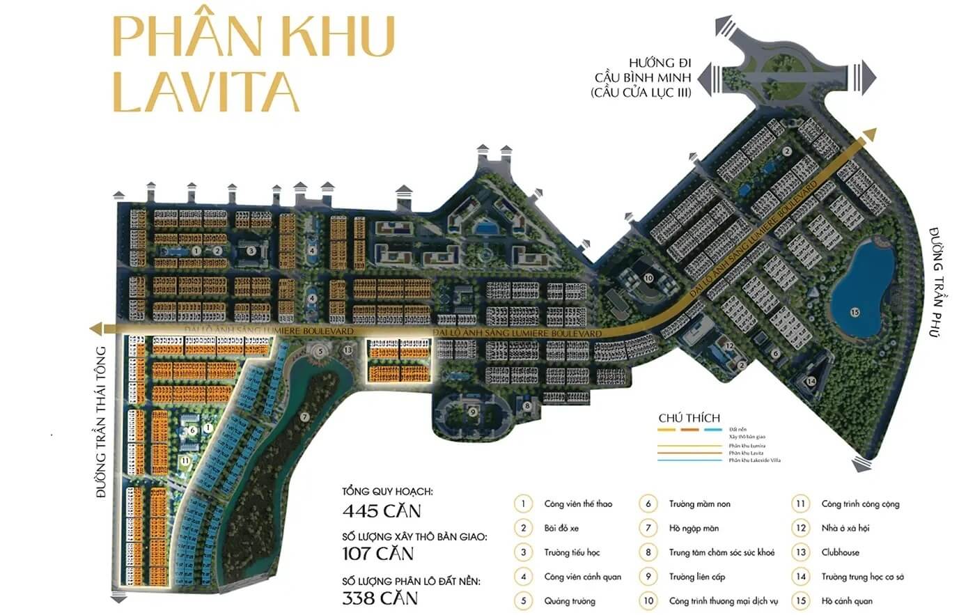 phân khu lavita dự án noble palace hạ long