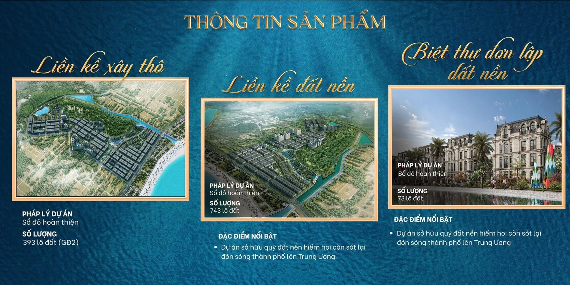sản phẩm dự án noble palace hạ long
