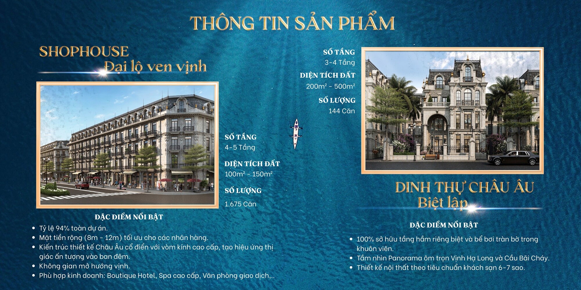 sản phẩm dự án noble palace hạ long