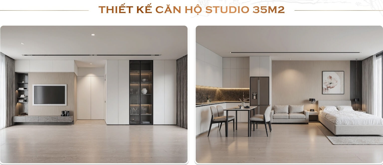 nội thất căn hộ sunshine legend city văn giang
