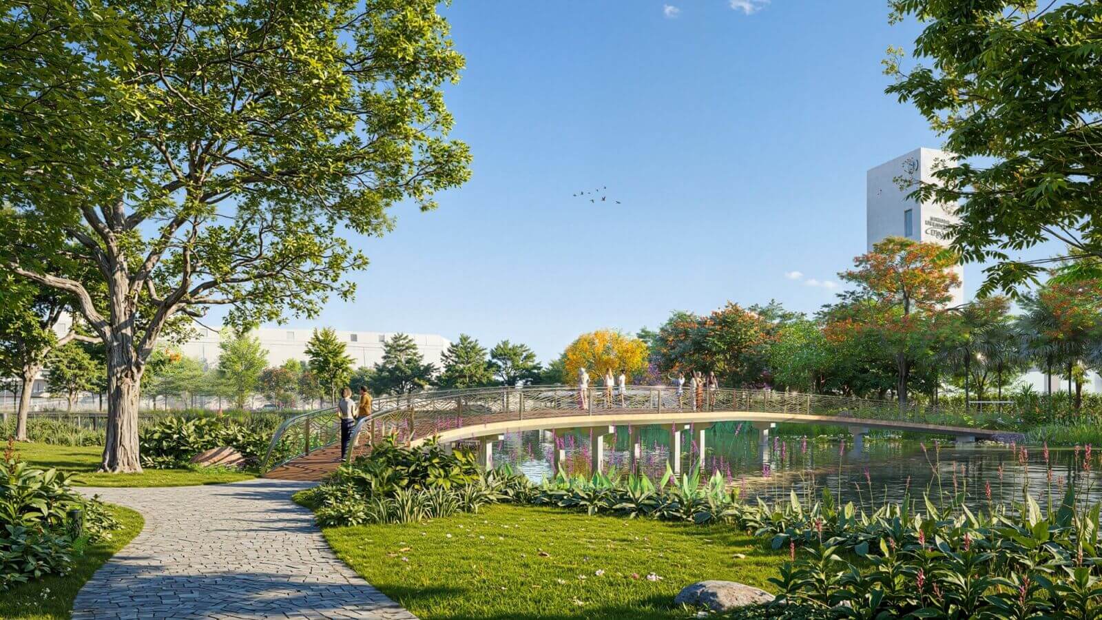 tiện ích dự án the grand riveria tàm xá đông anh