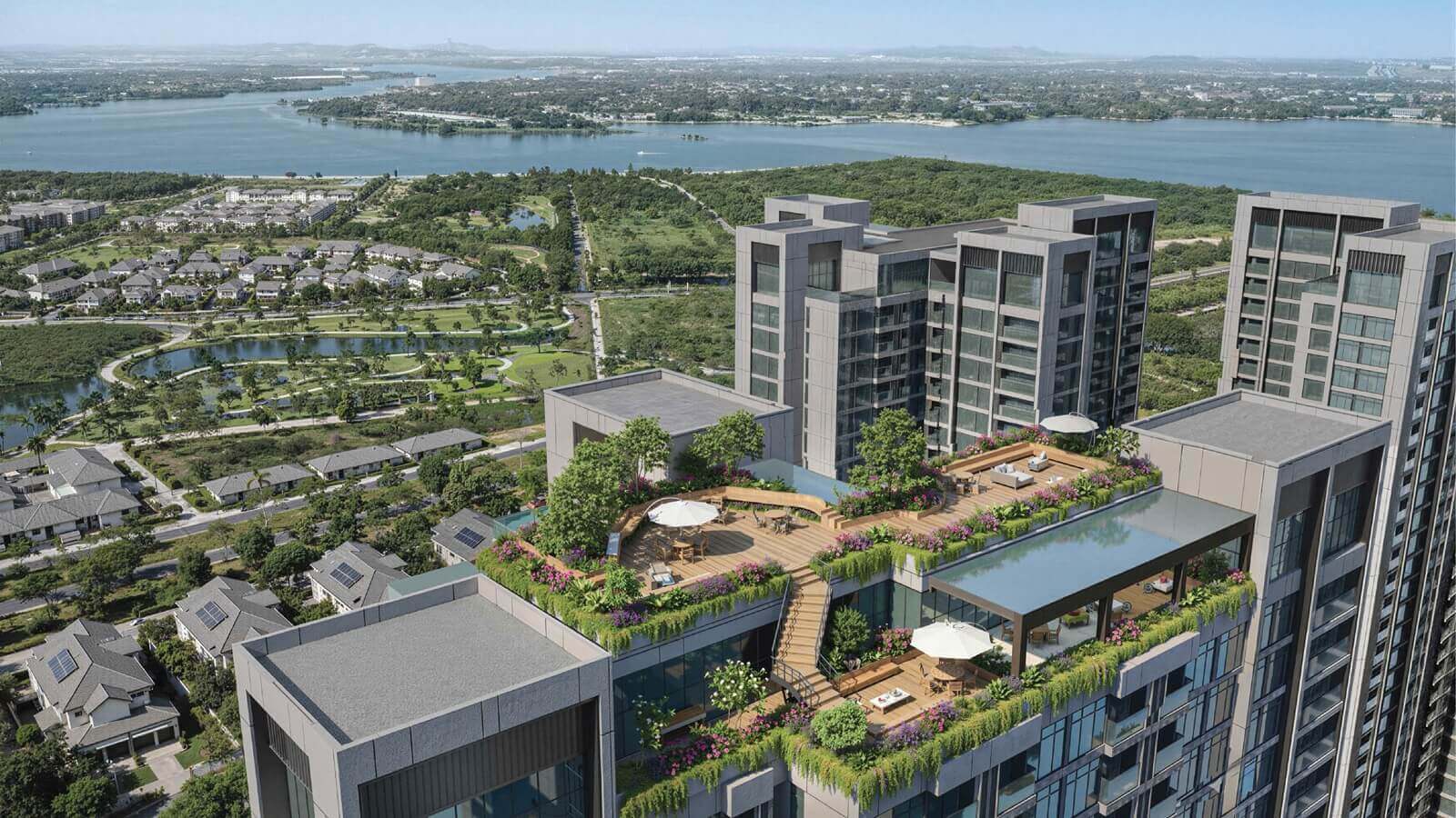 tiện ích dự án the grand riveria tàm xá đông anh