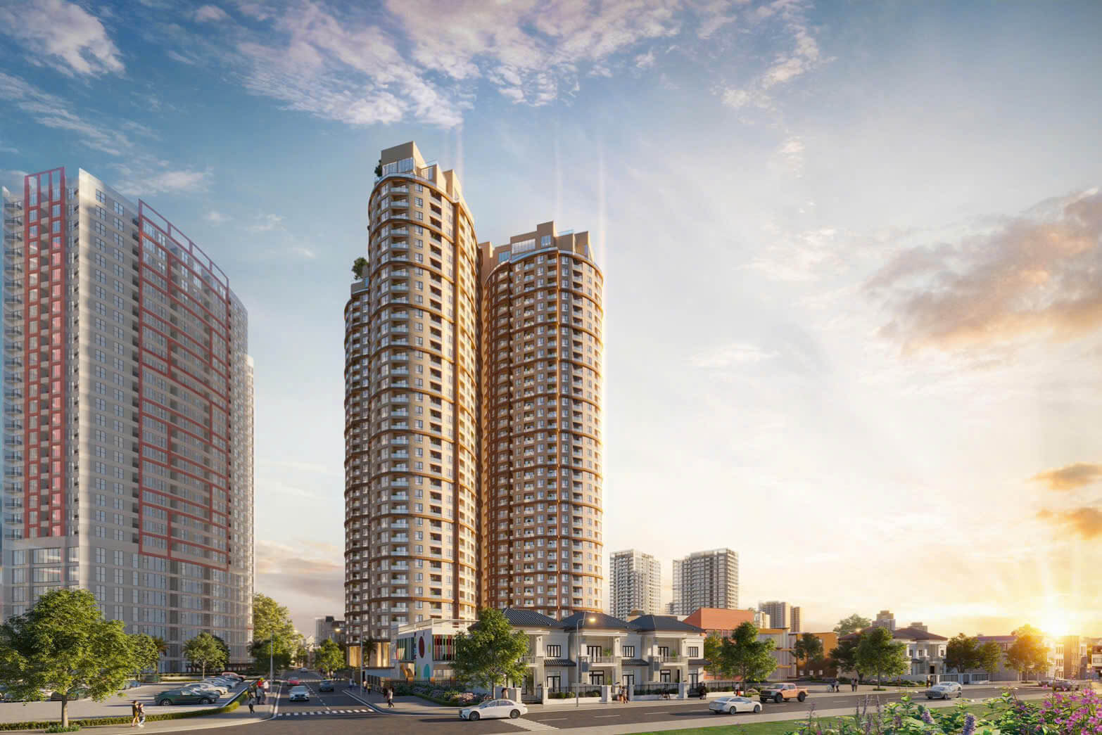 dự án the queen 360 giải phóng