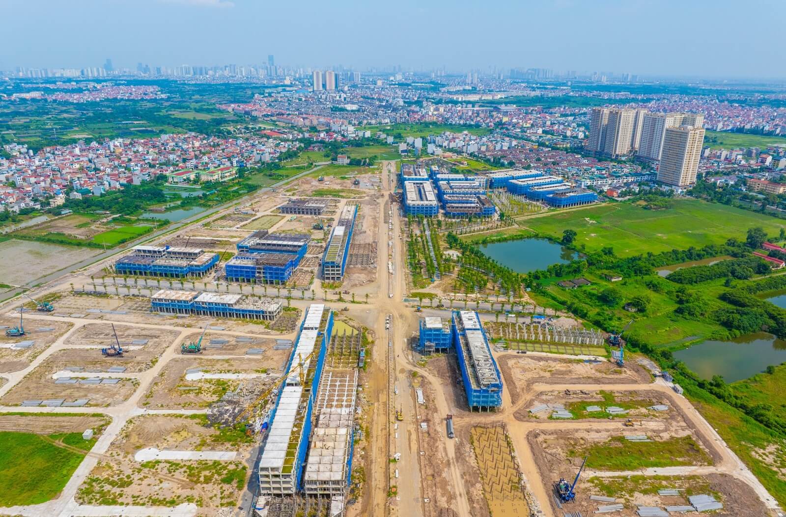 Tiến độ dự án Noble Palace Tây Thăng Long tháng 8/2025