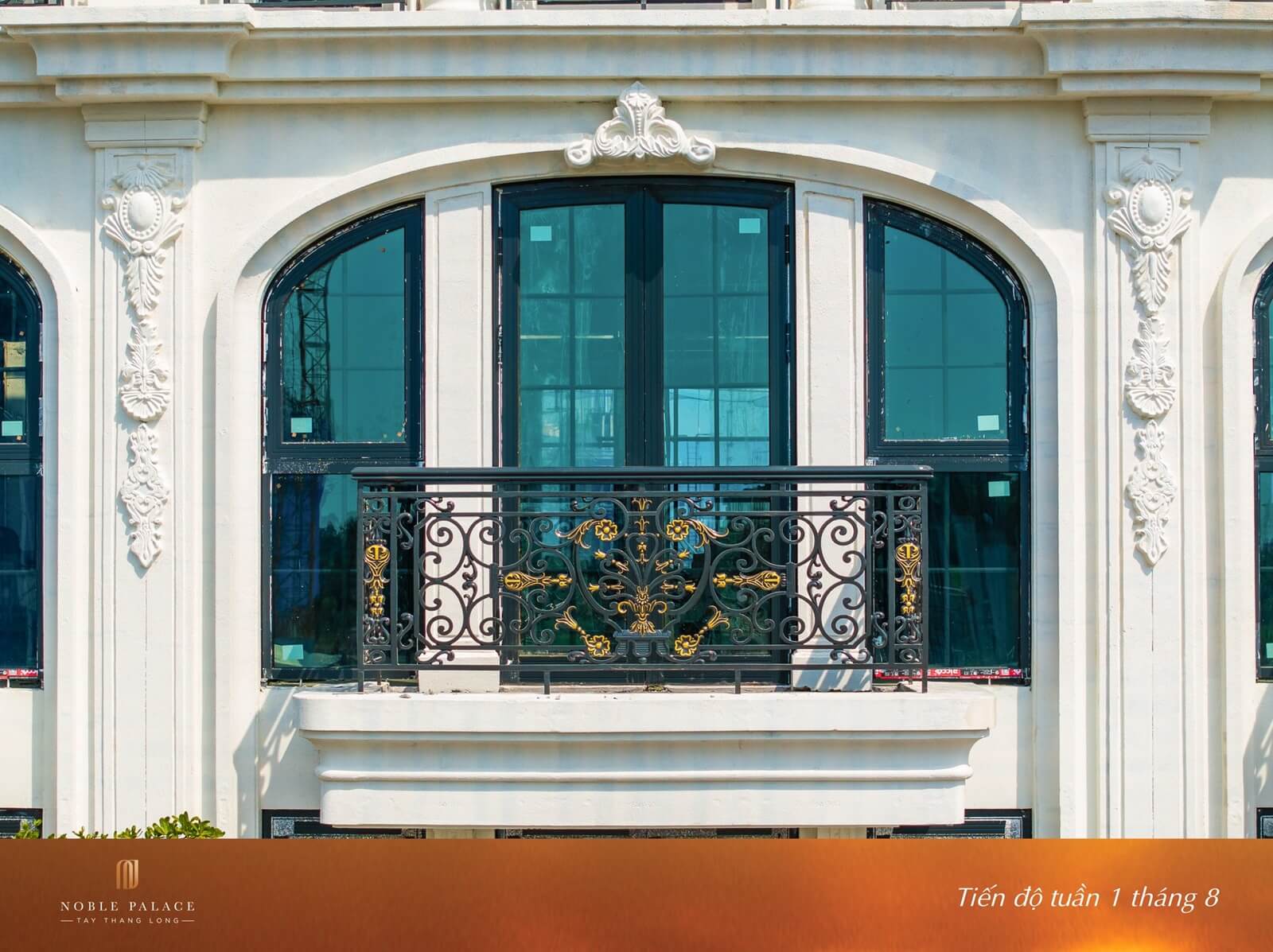 Tiến độ thi công dự án Noble Palace Tây Thăng Long tháng 8/2025