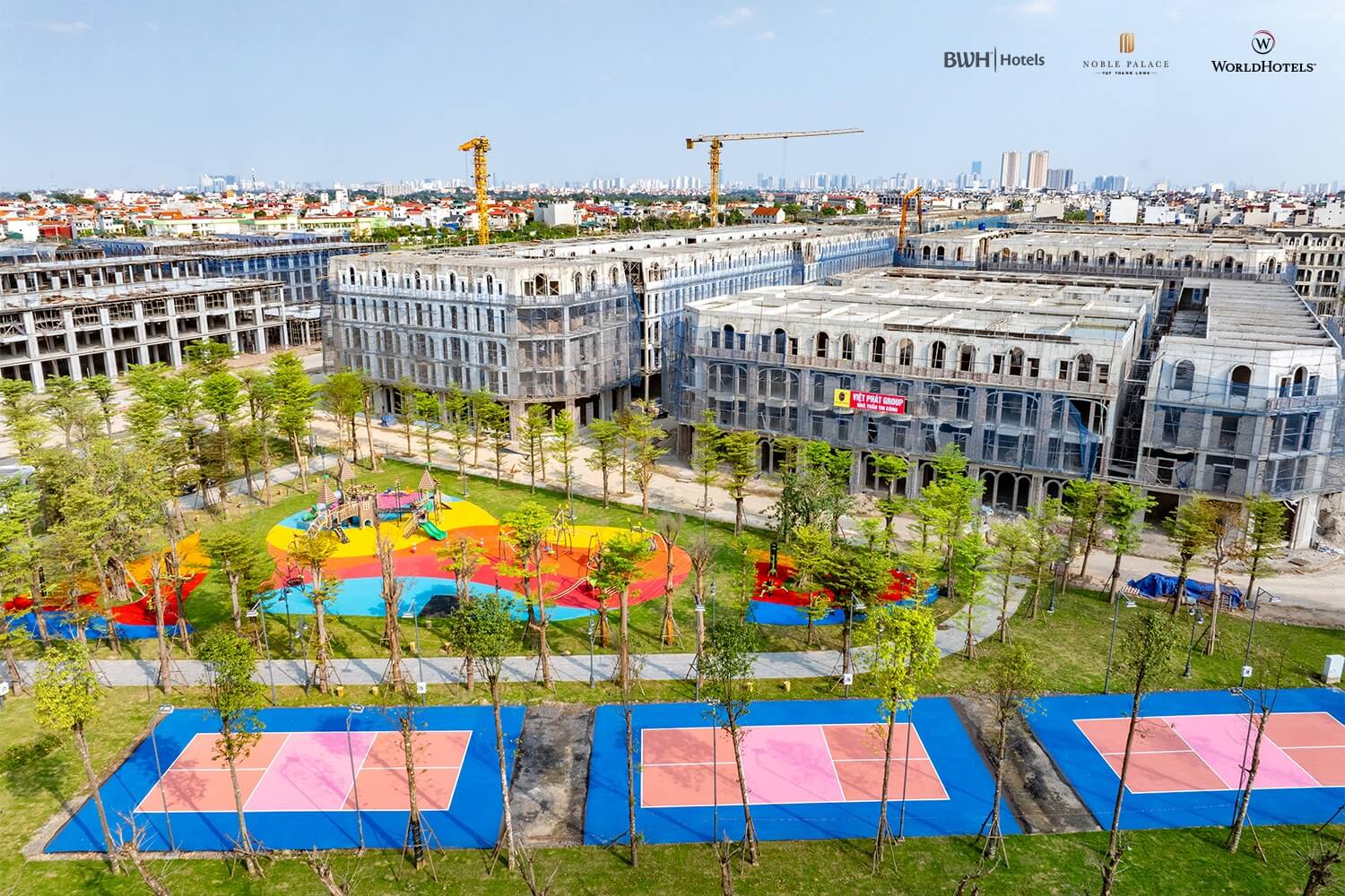 Tiến độ dự án Noble Palace Tây Thăng Long tháng 3/2026