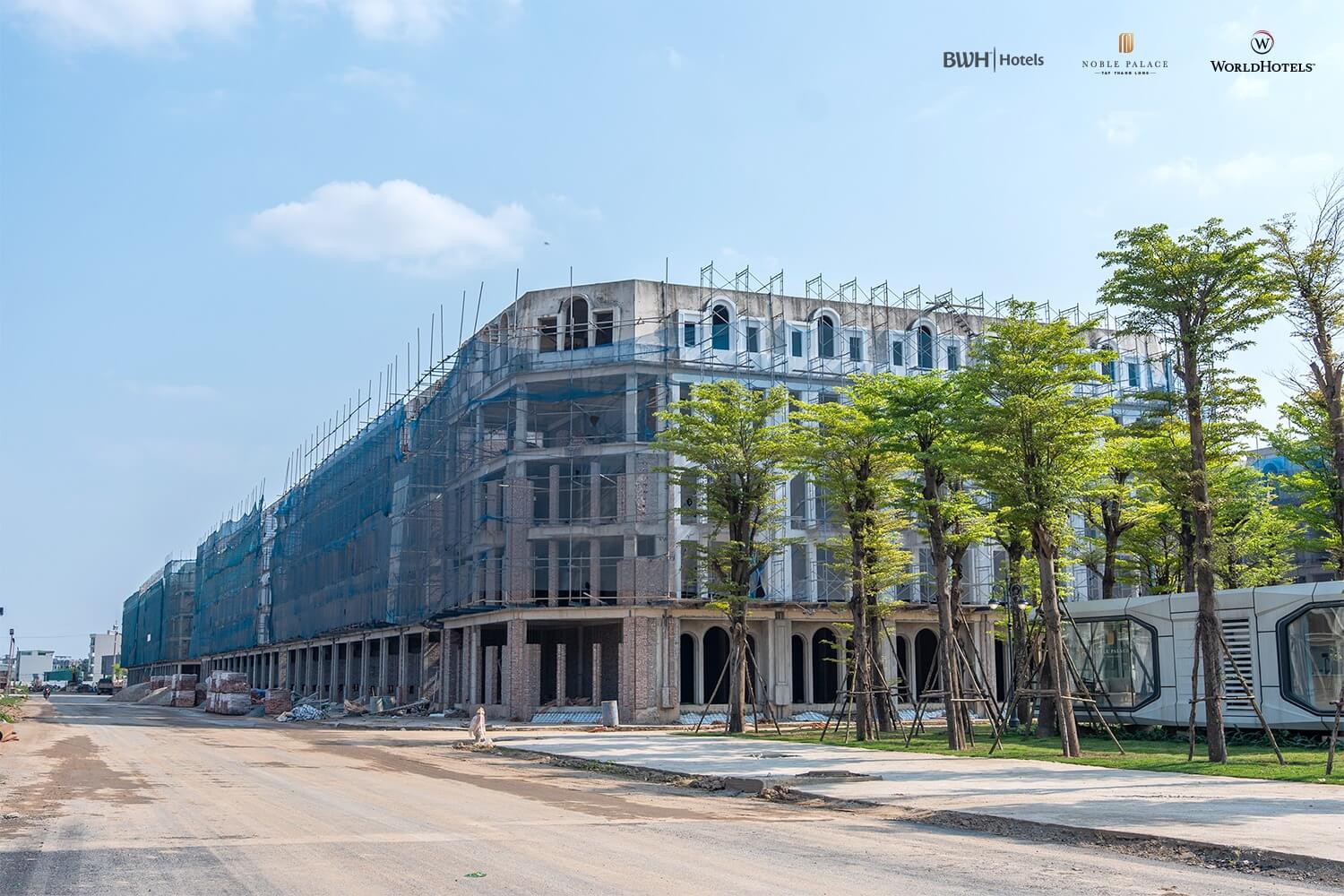Tiến độ xây dựng dự án Noble Palace Tây Thăng Long tháng 3/2026