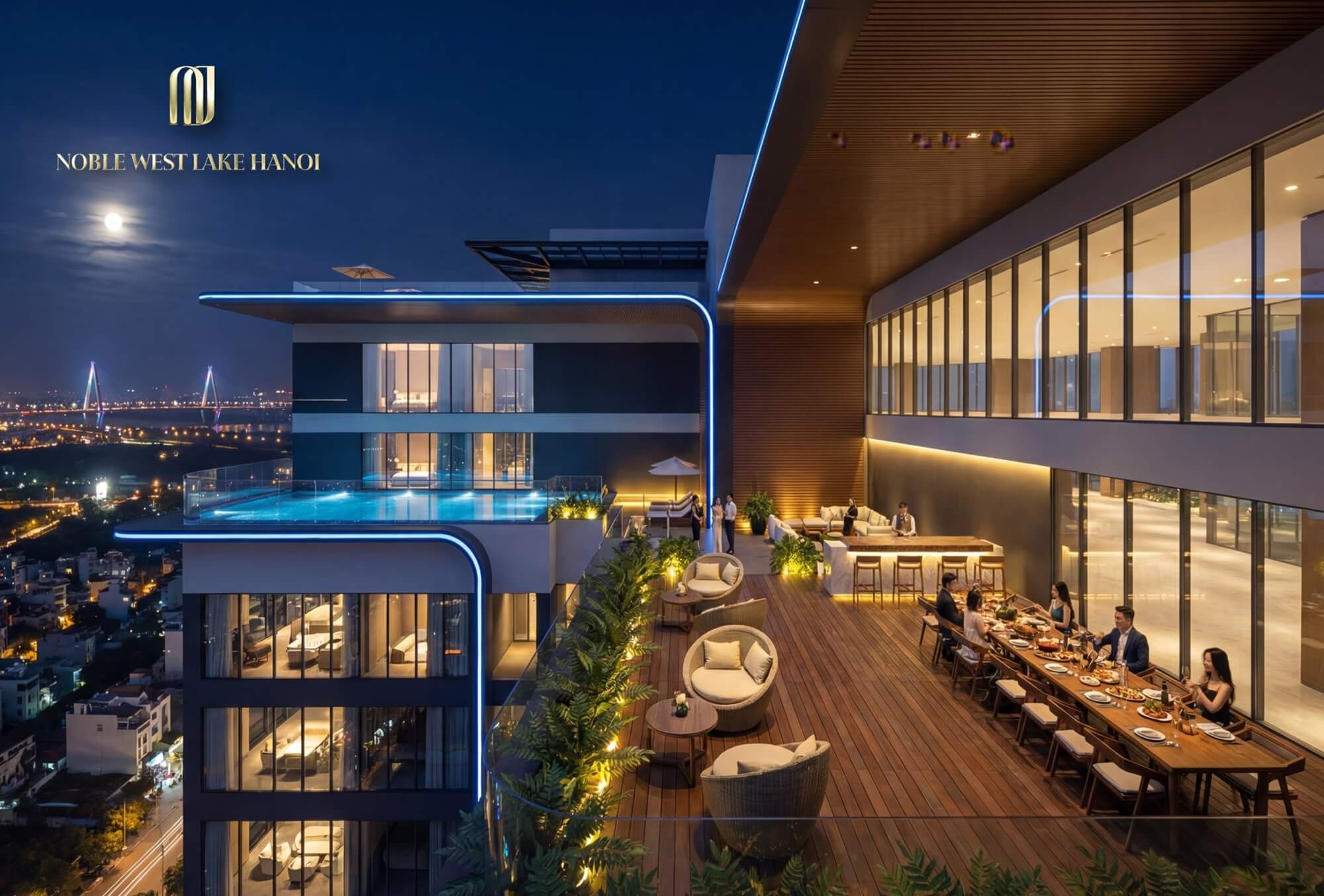 tiện ích dự án noble west lake ha noi